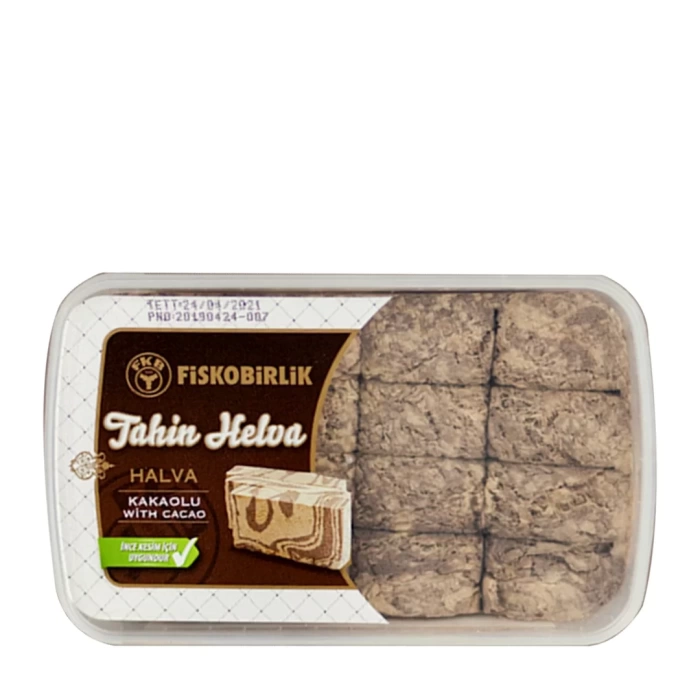 FİSKOBİRLİK TAHİN HELVA KAKAOLU 350 Gr