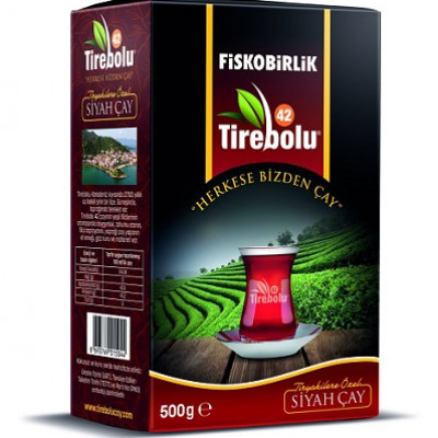 Tirebolu 42 Kutu Siyah Çay 500 Gr